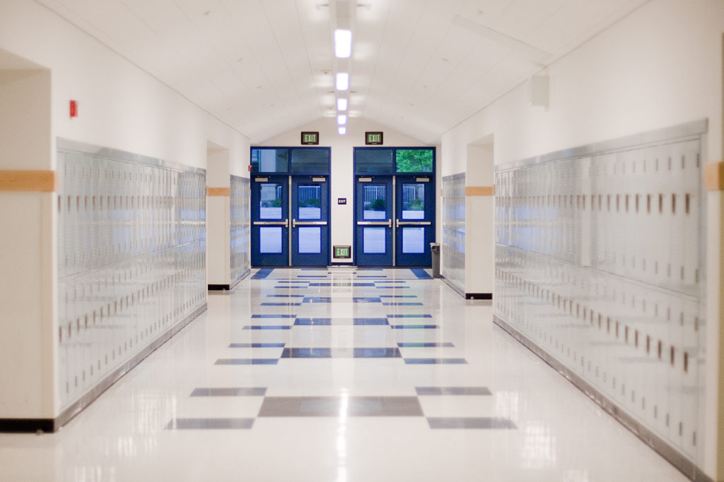 High School Hallway - Agosti Solutions